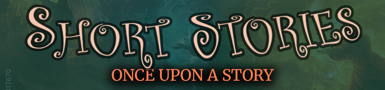 short stories banner: Once Upon a Story